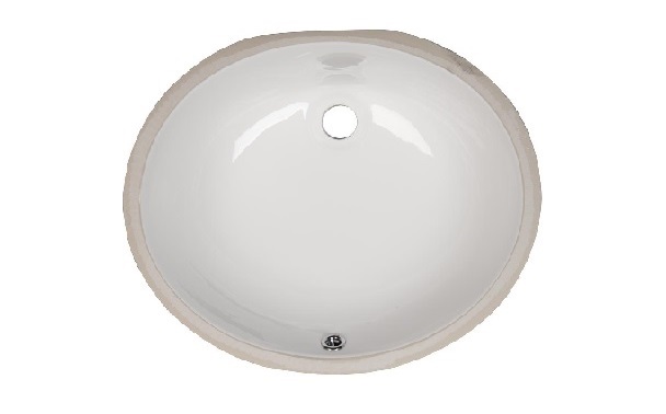 Bath Vanity Oval Porcelain Sink ESCO-1512 Image