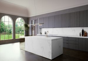 Caesarstone Empira White Quartz Countertops
