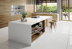 Silestone Iconic White Suede Quartz Countertops